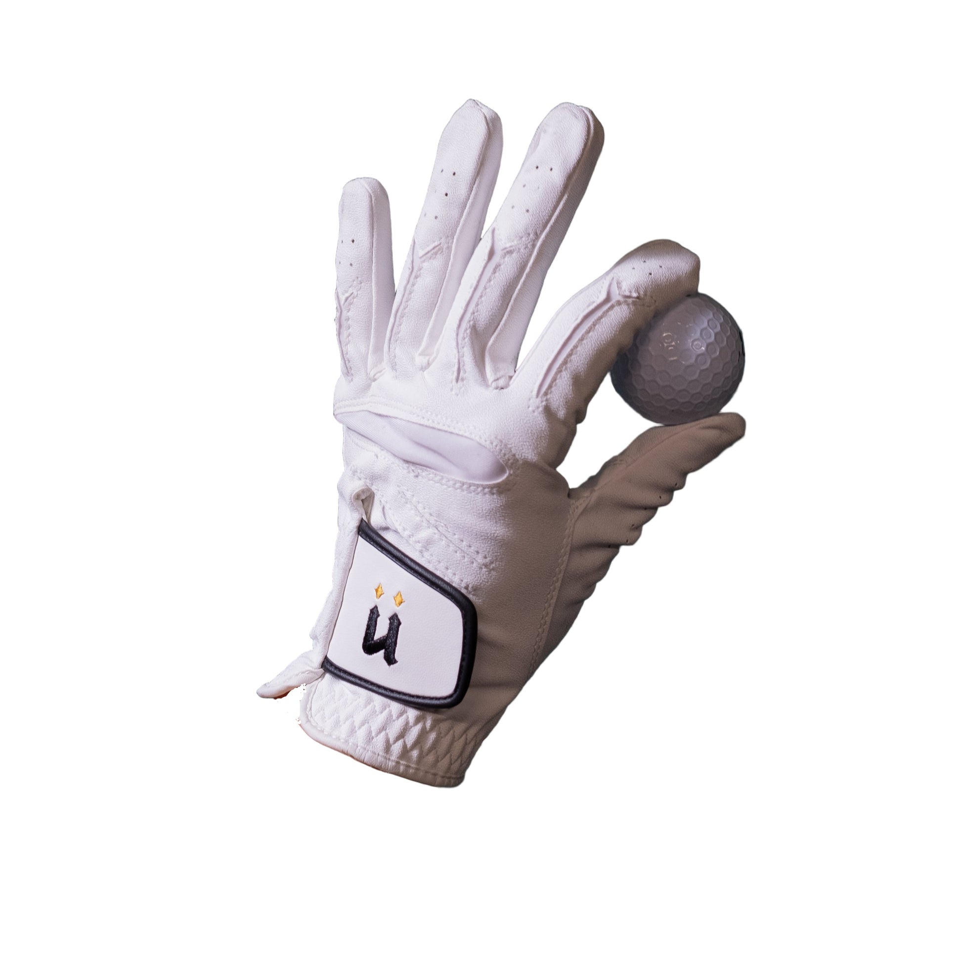 white golf glove